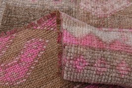 3x4 Rug,vintage rug,3x4 VINTAGE TURKISH RUG,3x4,Oushak Handmade Wool Rug,Door Ma - £120.09 GBP
