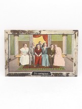 Vintage Yawning &quot;It&#39;s Contagious&quot; Vintage Postcard Unposted Victorian - £7.76 GBP