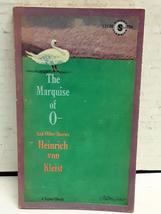 The Marquise of O and Other Stories [Paperback] Heinrich Von Kleist - £9.87 GBP