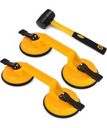 LIYYOO Floor Gap Fixer, Tile Suction Cup Tool,Heavy Duty Suction Cups,Do... - $50.97