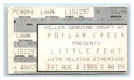 Little Feat Concert Ticket Stub August 4 1989 Chicago Illinois - £19.75 GBP