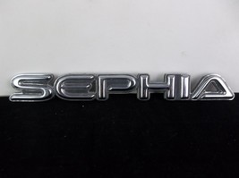 1994-1997 Kia &quot;Sephia&quot; Chrome Plastic Trunk Emblem OEM - £4.71 GBP