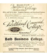 1906 Maine Specialty Colleges Schools Advertisement College Education E17H - $35.02 CAD