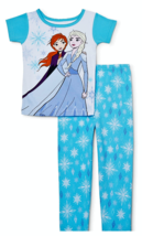 Frozen 2 Disney Cotone Snug-Fit Pigiama Set Nwt per Bambini 3T O 5T - £10.20 GBP