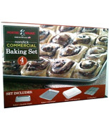 NORDIC WARE  Four Piece Non-Stick Commercial  Baking Set - $53.56