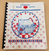 Cooking With Love cookbook Vintage Shreveport 1980s vtg bossier foursquare retro - £13.89 GBP