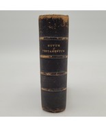 Rare 1st Ed. Antique 1765 Novum Testamentum Graecum Paris Religious Lati... - $445.96 CAD