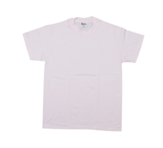 NOS Vintage 90s Streetwear Heavyweight Blank T-Shirt 50/50 Pink USA Mens Large - £22.43 GBP