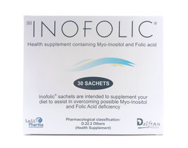 2 PACK INOFOLIC HP, 30 sachets ,Ideal for PCOS patients. TRACKING NUMBER. - $79.99