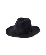 No Boundaries ~ Convertible Rancher-Fedora ~ Black ~ Soft Felt ~ Rope Tr... - $42.10 CAD