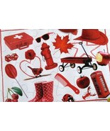 Jigsaw Puzzle CRAYOLA WORLD OF RED 24 Pieces 11&quot; x 8.25&quot; Bendon - $2.71 CAD