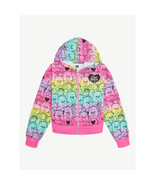 Justice Girls Care Bears Full Zip Hoodie, Ombre Size XL(16/18) - $38.88 CAD