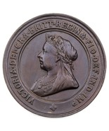 Del Regimiento Premio Of Merit Bronce Medalla Reina Victoria 44MM UNC - $3,844.26 MXN
