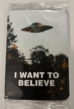 LootCrate X-Files I Want to Believe Notepad Alien Notebook - New- Sealed - £6.41 GBP