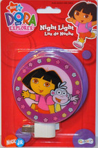 ✅ TWO PACK -  Nickelodeon Nick Jr Dora the Explorer Night Lights W/ boots - £6.98 GBP