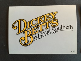DICKEY BETTS original ARISTA 1977 set of 5 PROMO POSTCARDS Allman Brothers - $14.99
