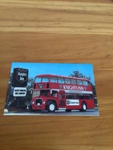 Knights Inn Bristol Double Decker Bus Postcard Old Vintage Card  - £1.59 GBP