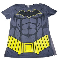Sexy Batman Woman&#39;s Halloween Costume T Shirt Cape Size L Rubies DC Comic - £11.59 GBP