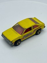 Vintage Hot Wheels Chevy Citation X-11 Yellow 1980 Gold Wheels Die Cast Toy Car - £5.96 GBP