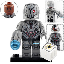 Cyborg (Justice League Snyder Cut) DC Superhero Lego Compatible Minifigu... - £2.38 GBP