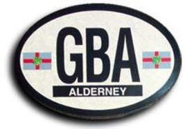 Alderney Oval Decal - $2.94