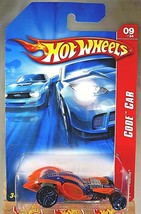 2007 Hot Wheels #93 Code Car 9/24 I CANDY Drk Blue/Orange w/Blue Pr5 Spoke Whls - £5.86 GBP