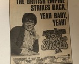 Austin Powers Spy Who Shagged Me Vintage Movie Print Ad Mike Myers TPA10 - £4.74 GBP