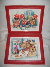 Pr.1985 Homco U.S.A. Pictures~Signed Hansen~Teddy Bears - £19.71 GBP