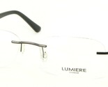 Neu LUMIERE Brille Italien 6014 COL.5 Schwarz Brille 53-19-140mm - $58.13