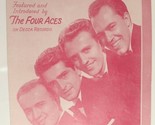 Tell Me Why Sheet music 1951 The Four Aces - $3.95