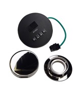Brizo 8CH-250R-BNX-L Mystix Round Steam Control Unit and Steam Head - Bl... - $666.81 CAD