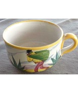 Vintage Hand Crafted Terra Cotta Pottery Coffee Cup - Peru - COLLECTIBLE... - £13.40 GBP
