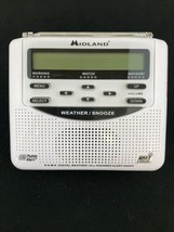 Midland NOAA Emergency Weather Alert Radio with Alarm Clock No Cord - £7.56 GBP