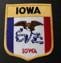 Iowa Embroidered Patch Us State Sew On Or Iron On 2.75 X 3 Inches - £4.28 GBP