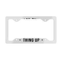 Personalized Metal License Plate Frame for Campers - &#39;Back That Thing Up... - $23.69