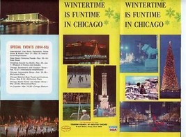 Wintertime is Funtime in Chicago Illinois Brochure 1964 - £14.24 GBP