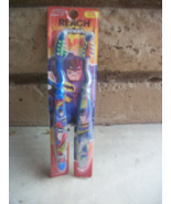 2 reach toothbrushes new Batman soft bristles - $8.00