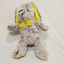 Bunny Rabbit Gray Yellow Dan Dee Plush Stuffed Animal 13&quot; Collectors Cho... - £14.90 GBP