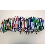 175 Lot Misprint Ink Pens, Ball Point, Plastic, Retractable - £23.03 GBP