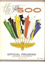 1970 Indianapolis 500 Program indy - $62.77