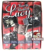 The Funny World of Lucy - Collector Series I Love Lucy 5 VHS Tapes - £11.95 GBP