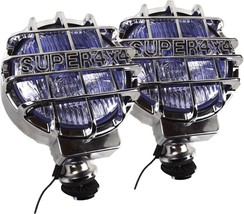 2 x 55W Spot Lights Bar Flood Headlights Offroad Car  12V Chrome Super 4... - $54.19