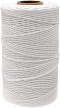 Jute Twine String Hemp Rope - 328 Feet 2Mm 3Ply Natural Burlap Cord Rolls  - $10.67