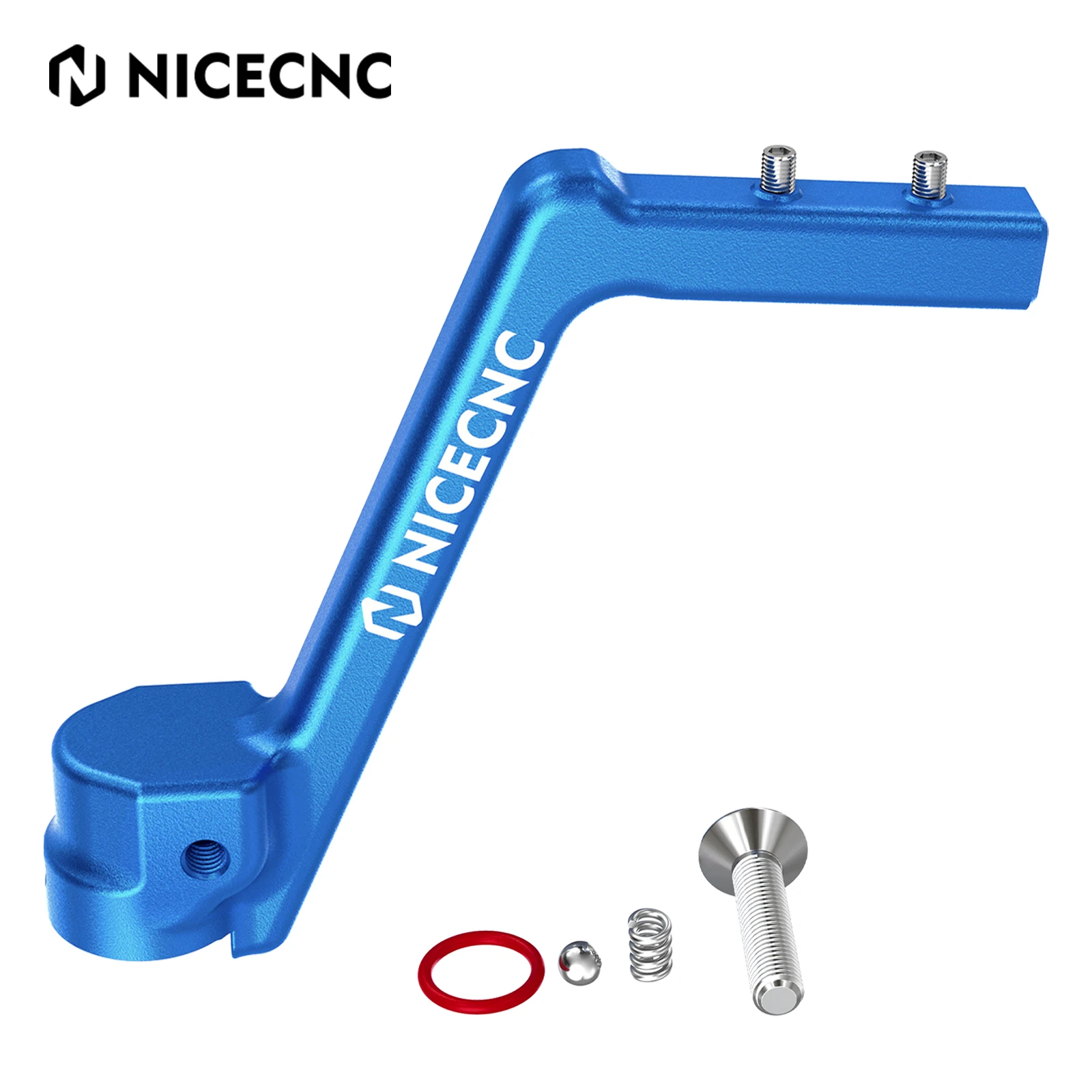 NICECNC Aluminum Kick t ter Lever Pedal Arm   YZ85 2002-2018 2017 2016 2015 5PA- - £195.62 GBP