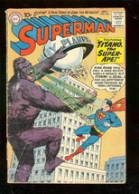 Superman #138 1960-DC-TITANO The SUPER-APE Daily Planet G+ - £49.38 GBP
