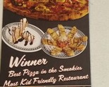 Big Daddy’s Wood Fired Brick Oven Pizzeria Brochure Gatlinburg Tennessee... - $4.94