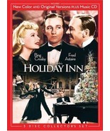 NEW 3 Disc Holiday Inn COLORIZED &amp; B&amp;W +CD: Bing Crosby Fred Astaire V Dale - £17.20 GBP