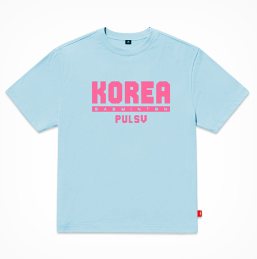 PULSV 2025 Unisex Korea Badminton T-Shirts Sports Tee Casual Top OverFit NWT Item image 6