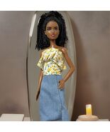 Fashionista Barbie AA 2021 Restyled With Accessories And Stand Gift For ... - $10.89