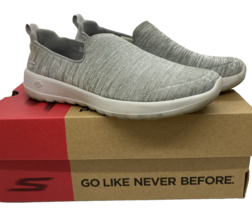 Skechers Women's Go Walk Arch Fit Slip-On Sneaker Grey 6.5 - $18.99